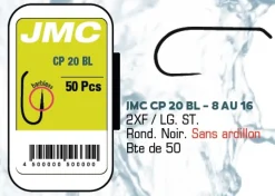 Hameçons JMC CP20BL - Boite de 50