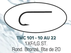 Hameçons mouche TMC 101
