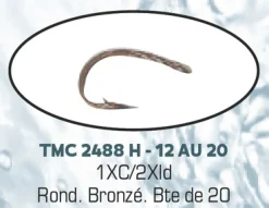 Hameçons mouche TMC 2488H