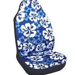 Housse de siège Surfpistols pour voiture Hibiscus Bleu