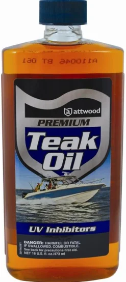 Huile Attwood de Teck dorée Premium