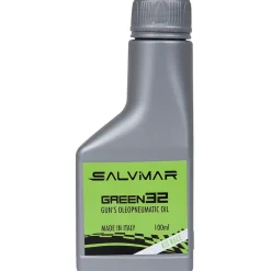 Huile Salvimar Green 32 pour arbalète pneumatique - 100ml