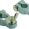 Jeu de deux cosses +/- papillon en plomb
