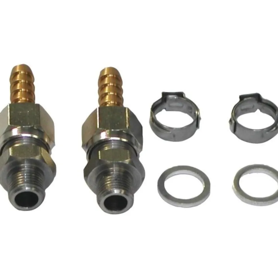 Jeu de raccords droits - tuyau souple - pompe - 1/8 BSPP - Ø6mm Lecomble et Schmidt