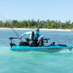 Kayak de pêche Pelican Catch PWR 100 Bleu