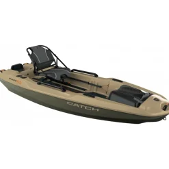 Kayak de pêche Pelican Catch PWR 100 Khaki