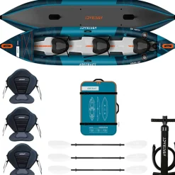 Kayak gonflable 3 places Abstract Azura 415