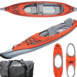 Kayak gonflable Advanced Elements AF Convertible avec Pontages inclus