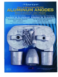 Kit Anode VDM pour Mercury Bravo III 2004 et après