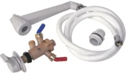 Kit commande murale Plastimo levier rotatif
