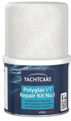 Kit de réparation marine Yachtcare polyester