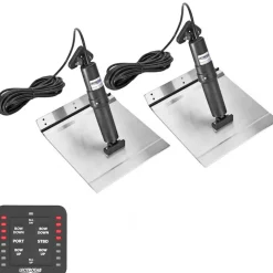 Kit flaps Lectrolab 305X610 mm pelles Aluminium avec commutateur LED 12V