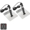 Kit flaps Lectrolab 230X305 mm pelles Inox avec commutateur LED 12V