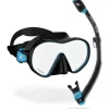 Kit MT Cressi Hiroquest combo X Steve Aoki - Bleu Spectra silver Lenses