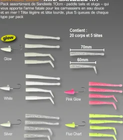 Kit Savage Gear Mini Sandeel 25 pièces