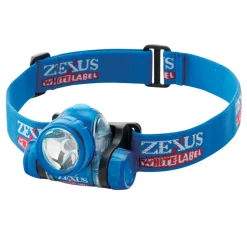 Lampe frontale Zexus White Label Bleue