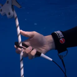 Lanyard Octopus Freediving Compétition Bleu 100 cm