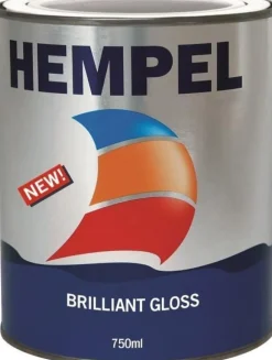 Laque Brillant Gloss Hempel - polar white - 0,75 l