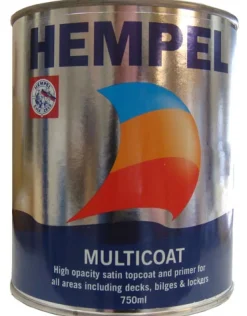 Laque Multi Coat Satinée -Hempel - 10000 blanc - 0,75 l