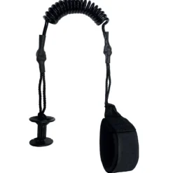 Leash bodyboard Flood Noir