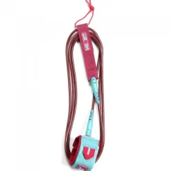Leash Premium Surf Howzit 7.0 Bordeaux et vert