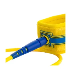 Leash Premium Surf Howzit 7.0 Jaune et bleu