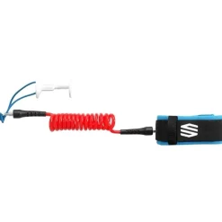 Leash Sniper Biceps Deluxe + Plug | Rouge / Bleu | S/M