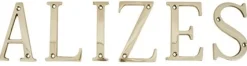 Lettre Décomarine pleines - Lettre : Z