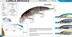 Leurre Bomber Articule Bomberlures 11 cm