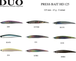 Leurre Coulant Duo Press Bait HD 125