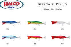 Leurre de Surface Halco Roosta Popper 105