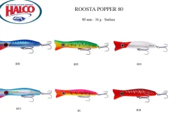 Leurre de Surface Halco Roosta Popper 80