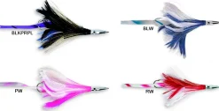Leurre de Traîne Williamson Diamond Jet Feather with Sonic Strip 12,7 cm