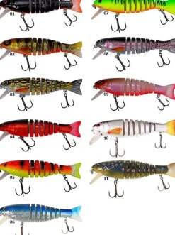 Leurre flottant articulé DAM Effzett Viper - 165mm - 55gr - 55gr