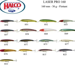 Leurre Flottant Halco Laser PRO 160