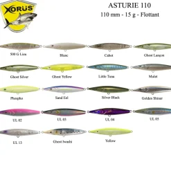 Leurre Flottant Xorus Asturie 110