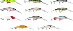 Leurre Rapala Deep Tail Dancer 11 cm 22 gr