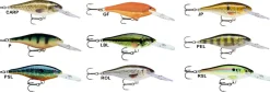 Leurre Rapala Shad Rap 9 cm 15 gr