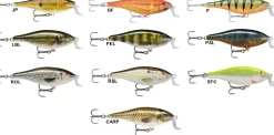 Leurre Rapala Shallow Shad Rap 9 cm 12 gr
