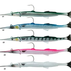 Leurre Souple Savage gear Salt 3D Needlefish pulse tail 2+1