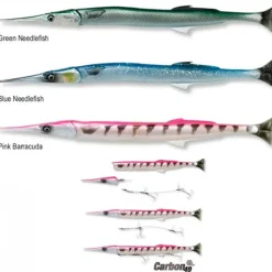 Leurre Souple Savage gear Salt 3D Line Thru Needlefish pulse tail 2+1
