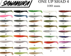 Leurre Souple Sawamura One Up Shad 4
