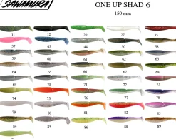 Leurre Souple Sawamura One Up Shad 6