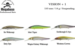 Leurre Suspending Megabass Vision 110 + 1