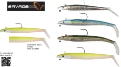 Leurres Souples Saltwater Sandeel 18 cm Savagear