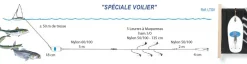 Ligne de Traine Flashmer Special Voilier