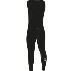 Long John frontzip longe cote homme Ocean Step Optimizer 3/2mm Noir-Oil Blue
