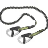 Longe de vie élastique Spinlock Racing 2 mètres  2 mousquetons