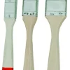 Lot de 3 pinceaux jetables Euromarine manche bois