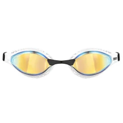Lunettes de natation Arena Air-Speed Mirror - Yellow copper white